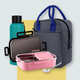 Complete Meal Set - Lunch Box, Lunch Bag & Bottle