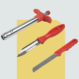 Stove Lighter + Knife + Peeler