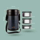 Ultimate Office Set- Insulated Lunch Box And Bottle