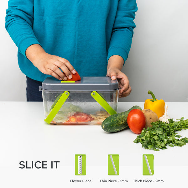 12in1 Vegetable Dicer (Unbreakable) Slicer Dicer