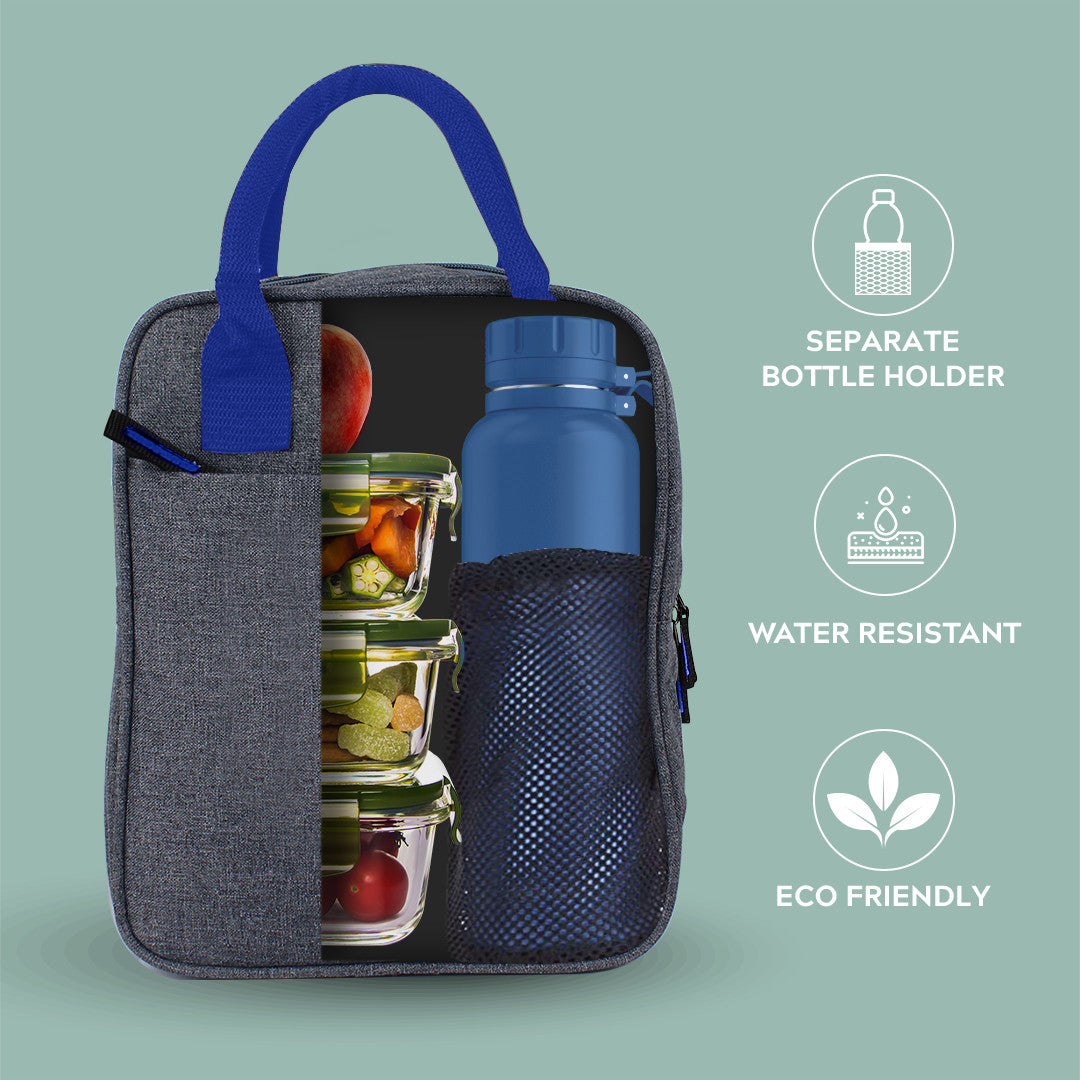 Complete Meal Set - Lunch Box, Lunch Bag & Bottle