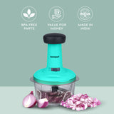 Push Chopper 550 ML, 3 Blades