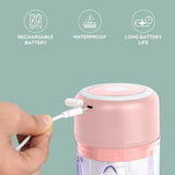 Electric Chopper 250 ML - 3 Blades- Pink