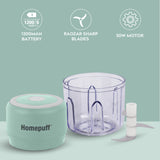 Electric Chopper 250 ML - 3 Blades- Green