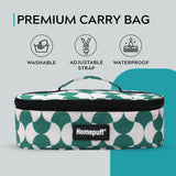 Steel Lunch Box- Set of 2, with Bag- Teal