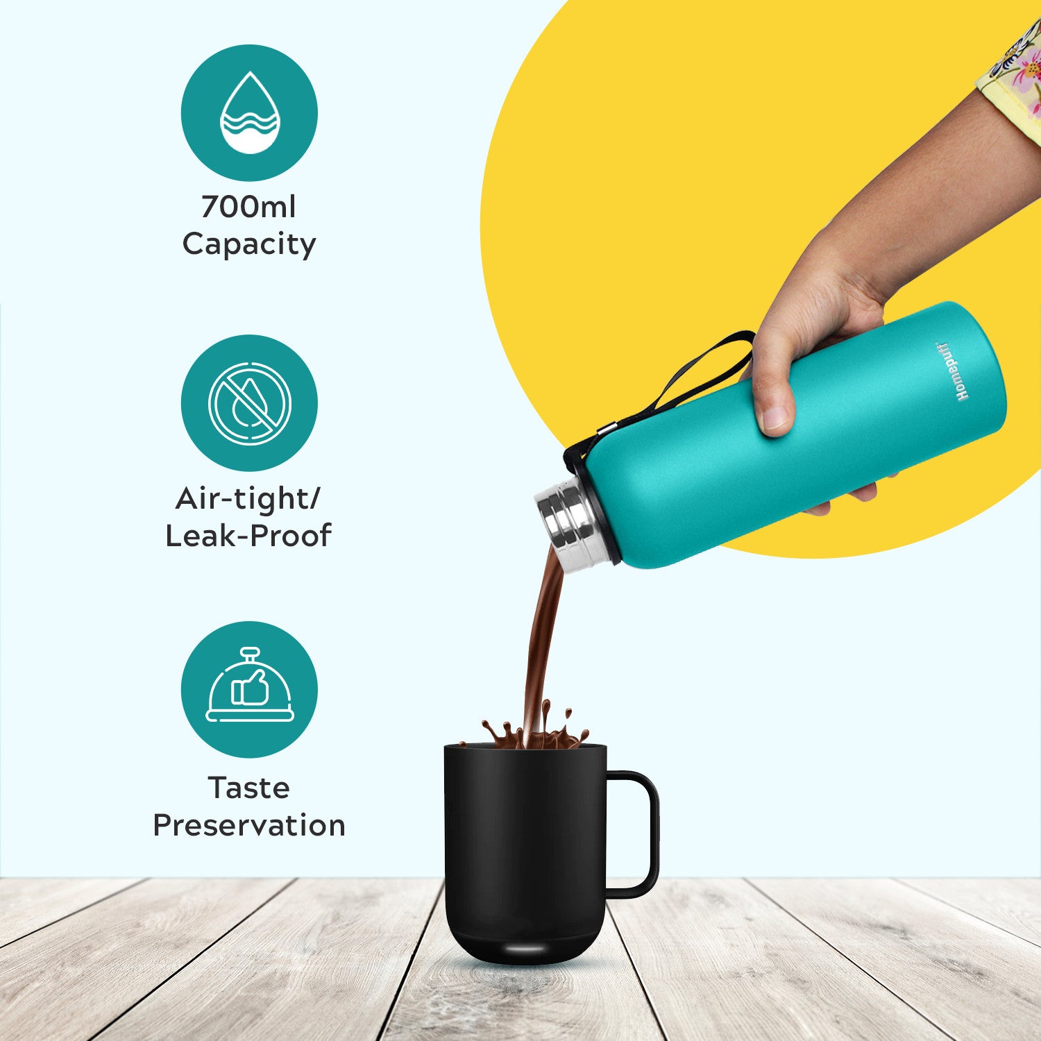 ActivPlus Sports Insulated Bottle, 700ML