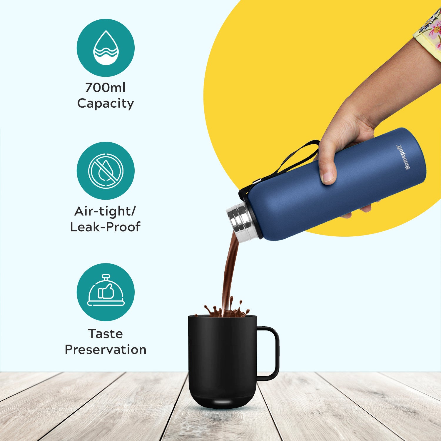 ActivPlus Sports Insulated Bottle, 700ML