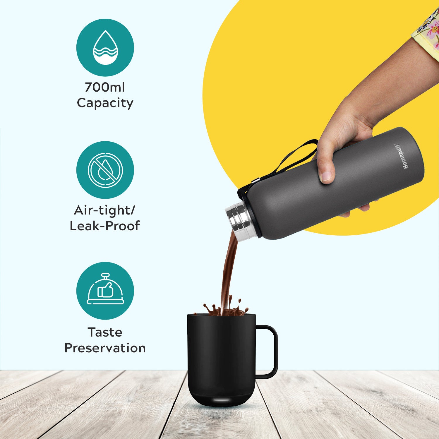 ActivPlus Sports Insulated Bottle, 700ML