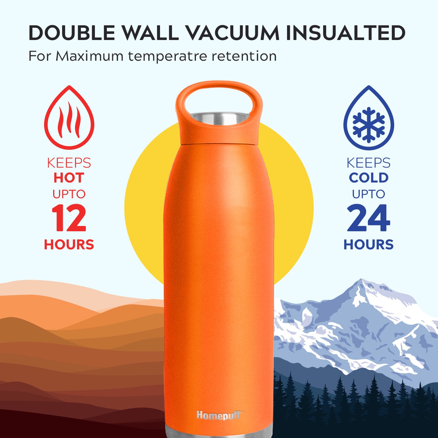 Oasis Insulated Bottle, 900ML