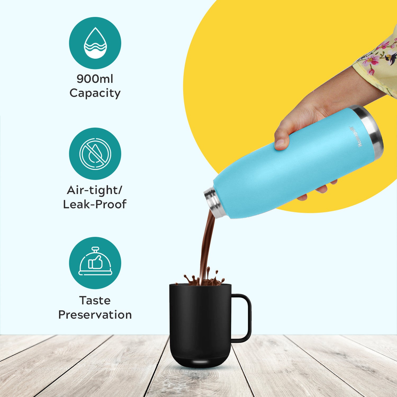 Oasis Insulated Bottle, 900ML