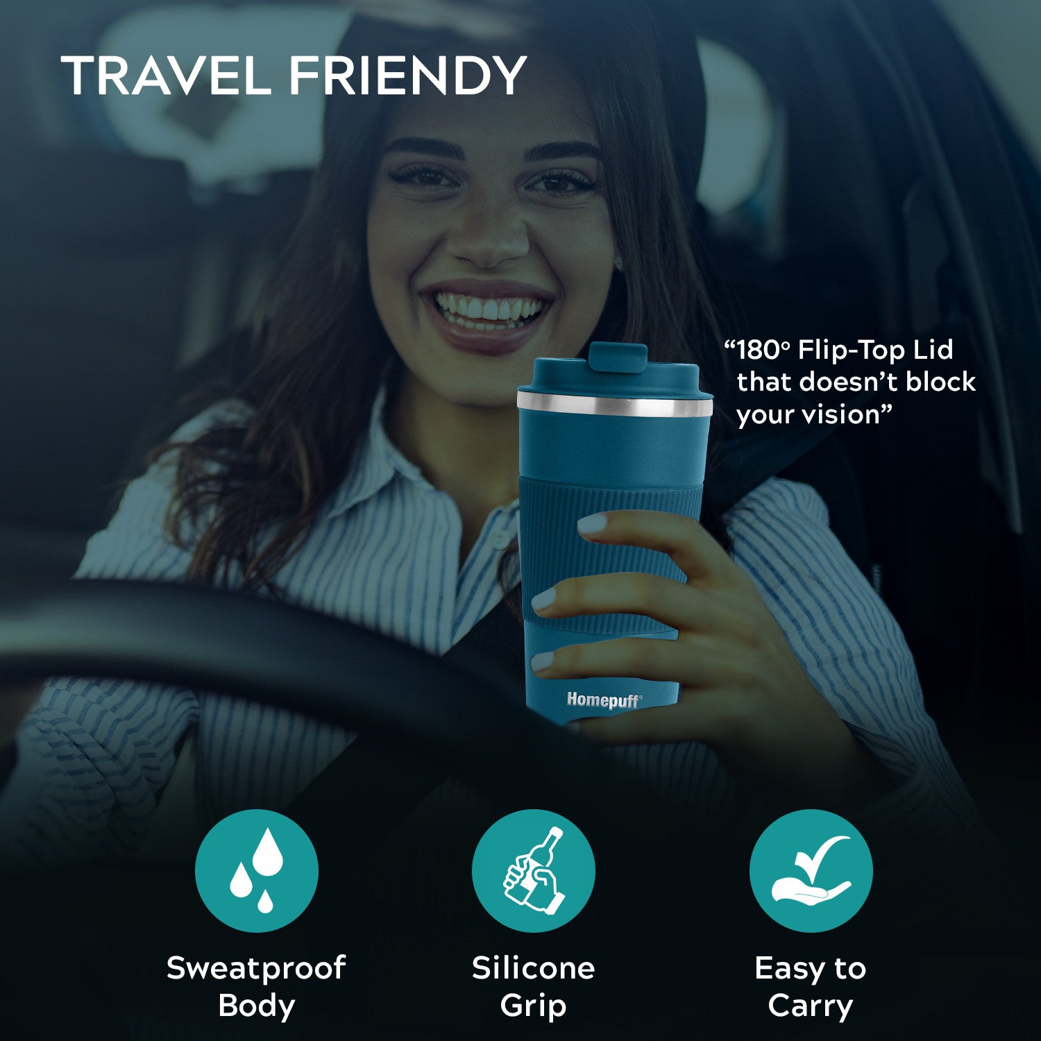 Horizon Coffee Tumbler- 510ML