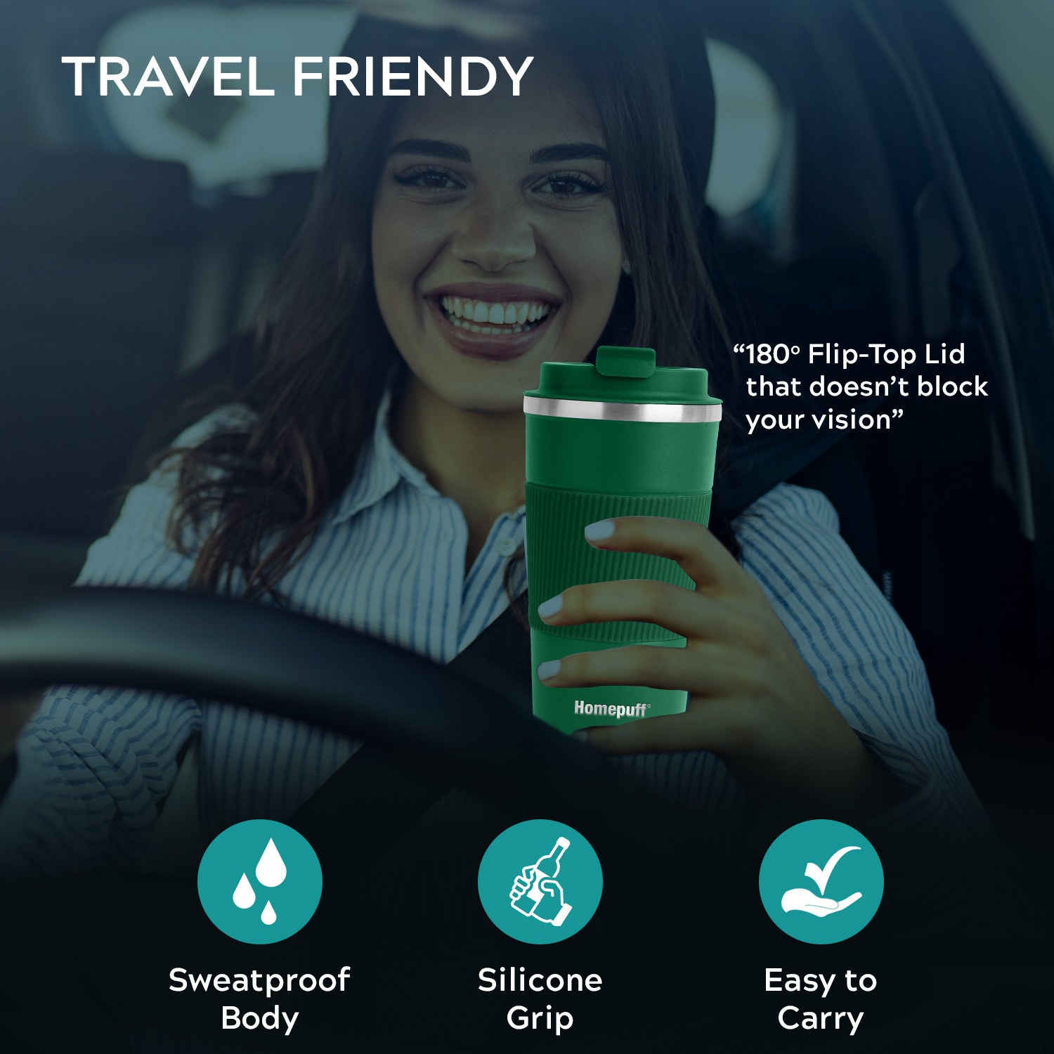 Horizon Coffee Tumbler- 510ML