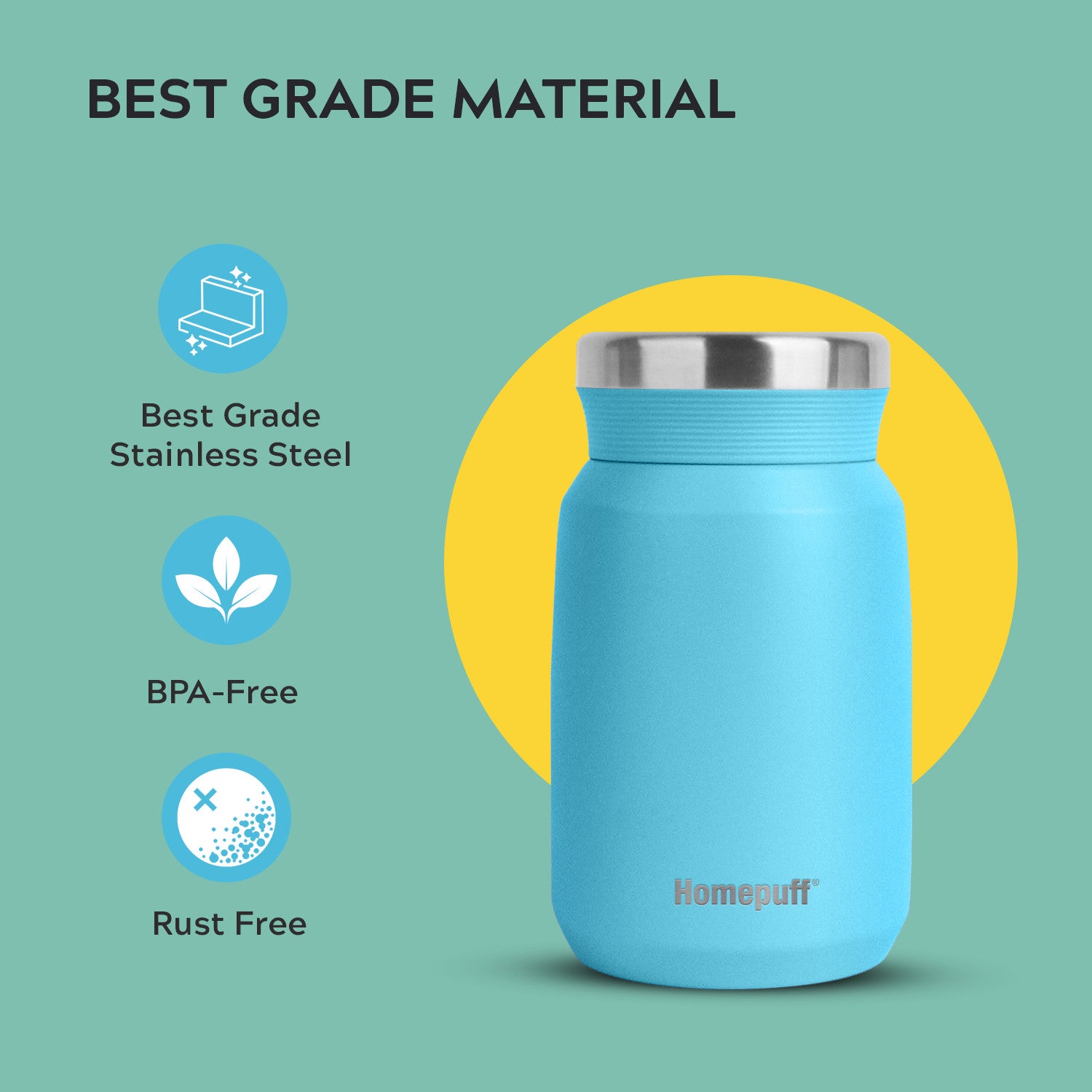 Food Jar - 350-GRY