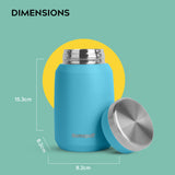 Food Jar - 350-GRY