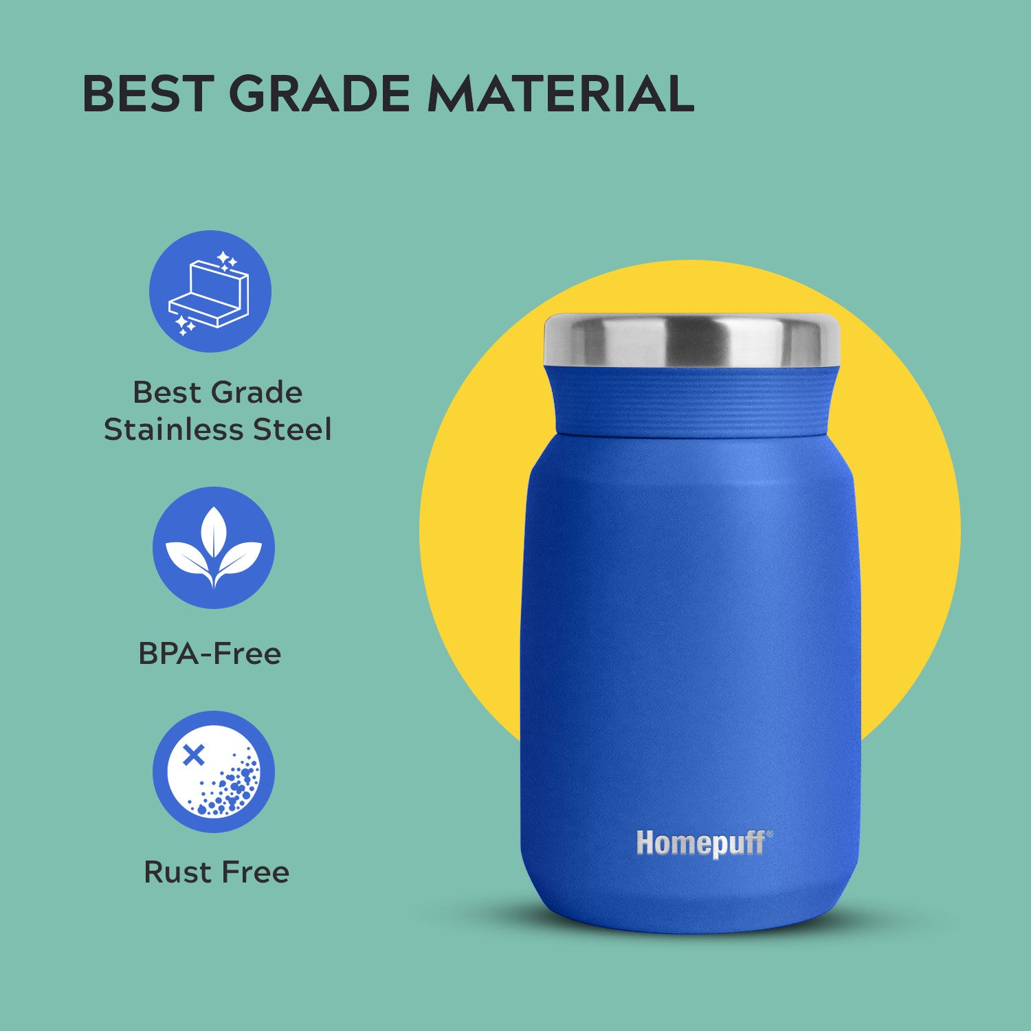 Food Jar - 350-GRY