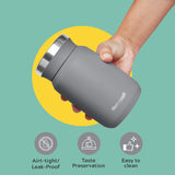 Food Jar - 350-GRY