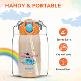 Rio Kids Water Bottle, 550ml, Orange