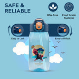 Rio Kids Water Bottle, 550ml, Blue