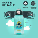 Rio Kids Water Bottle, 550ml, Green