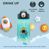 Rio Kids Water Bottle, 550ml, Green