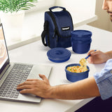 Steel Lunch Box, Set of 4