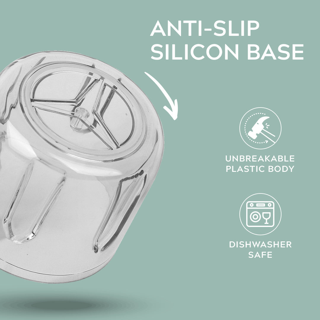 Electric Chopper 250 ML - 3 Blades- White