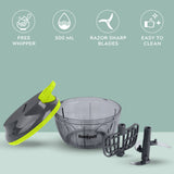 Chopper 500 ML, 3 Blades + Whipper