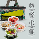 round lunch box