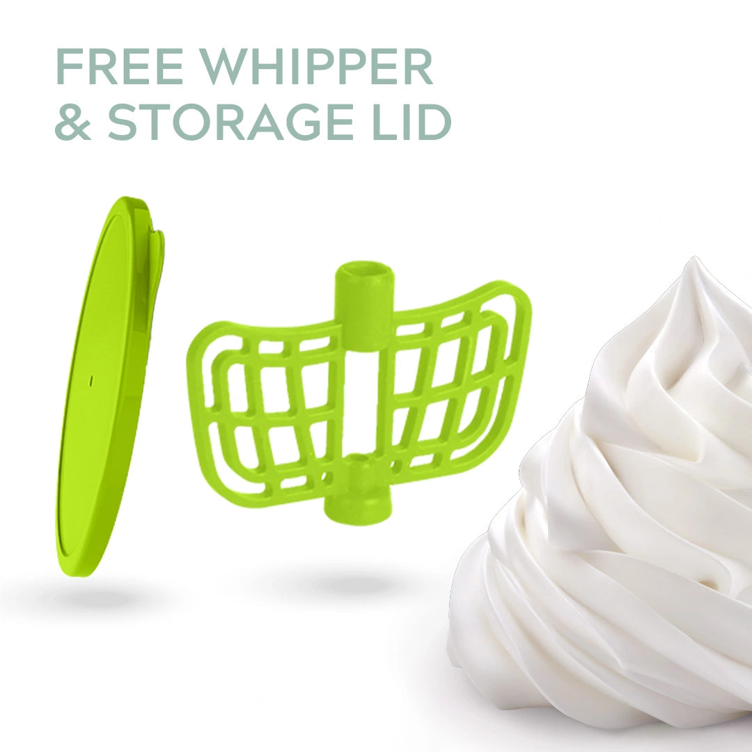 Chopper with whipper and lid