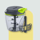 Chopper 900 ML, 6 Blades + Whipper