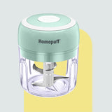 Electric Chopper 250 ML - 3 Blades- Green