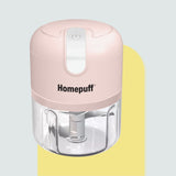 Electric Chopper 250 ML - 3 Blades- Pink