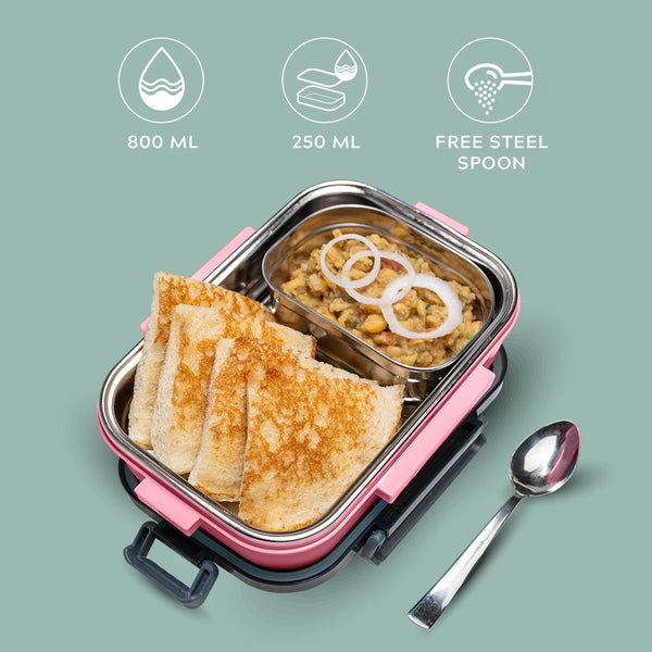 HeatPro Lunch box 1.3L - ROSE GOLD