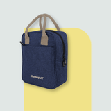 Lunch Bag - BLUE-BEIGE