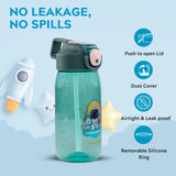 Rio Kids Water Bottle, 550ml, Green