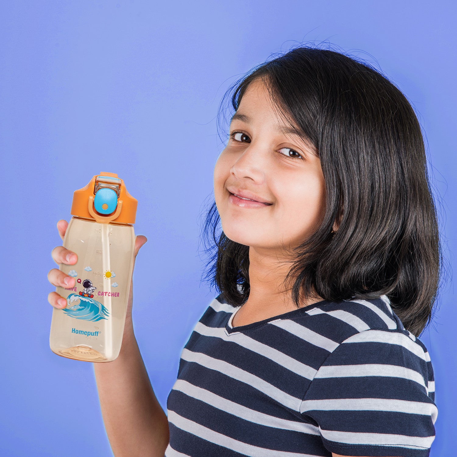 Rio Kids Water Bottle, 550ml, Orange