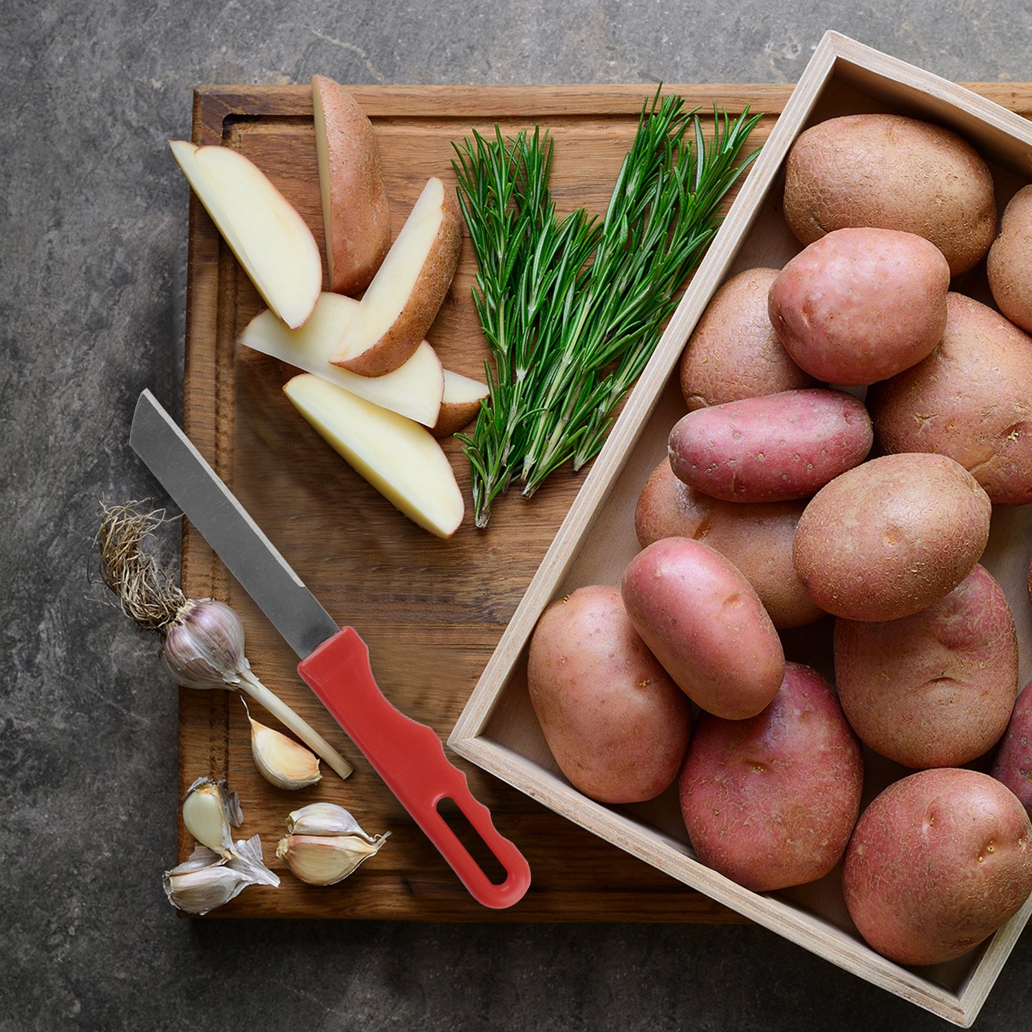 Stove Lighter + Knife + Peeler