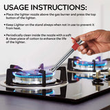 Stove Lighter + Knife + Peeler