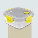 Borosilicate Glass Lunch Box – 320ml | Microwave, Oven & Freezer Safe