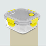 Borosilicate Glass Lunch Box – 320ml | Microwave, Oven & Freezer Safe
