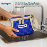 Homepuff Borosilicate Lunch Box Set of 2 Square-320ml