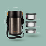 Ultimate Office Set- Insulated Lunch Box And Bottle