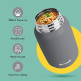 Food Jar - 350-GRY