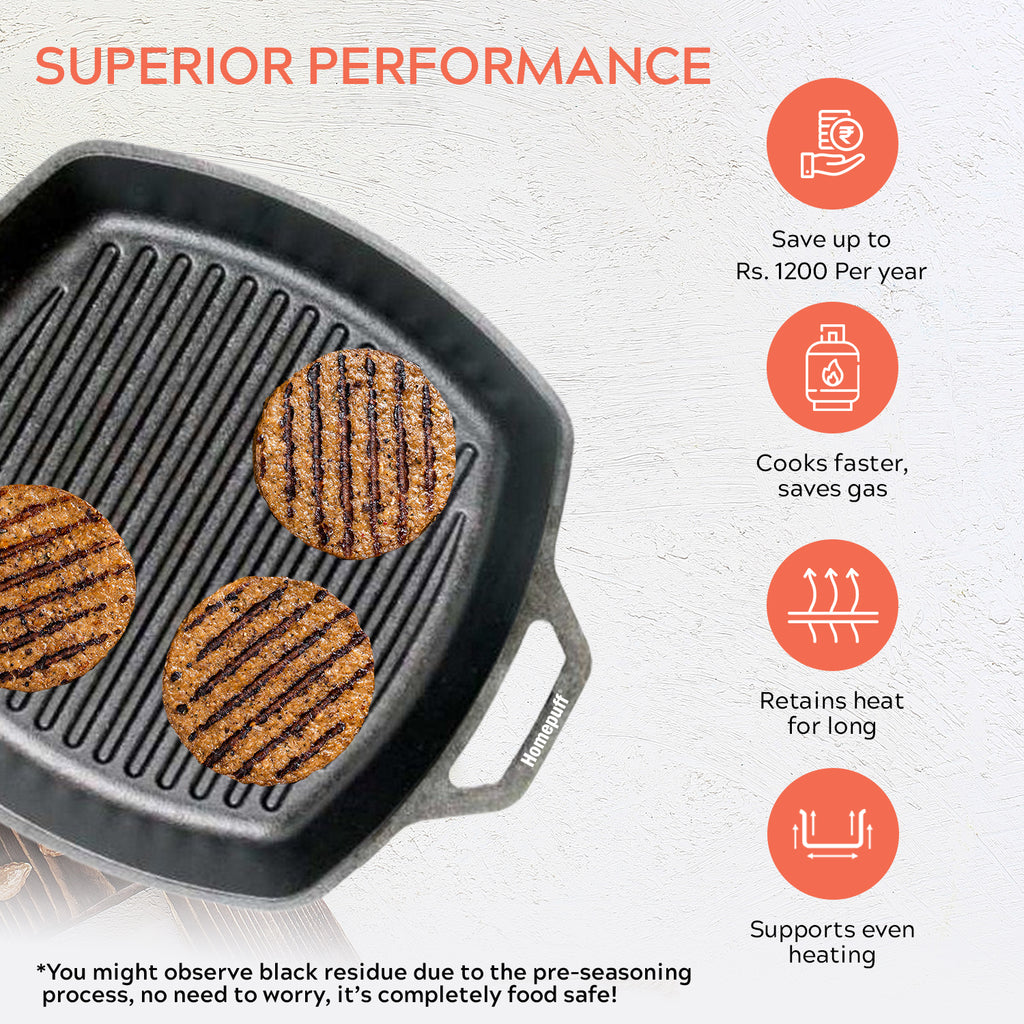 Buy Grill Pan Online at Best Price in India HomePuff