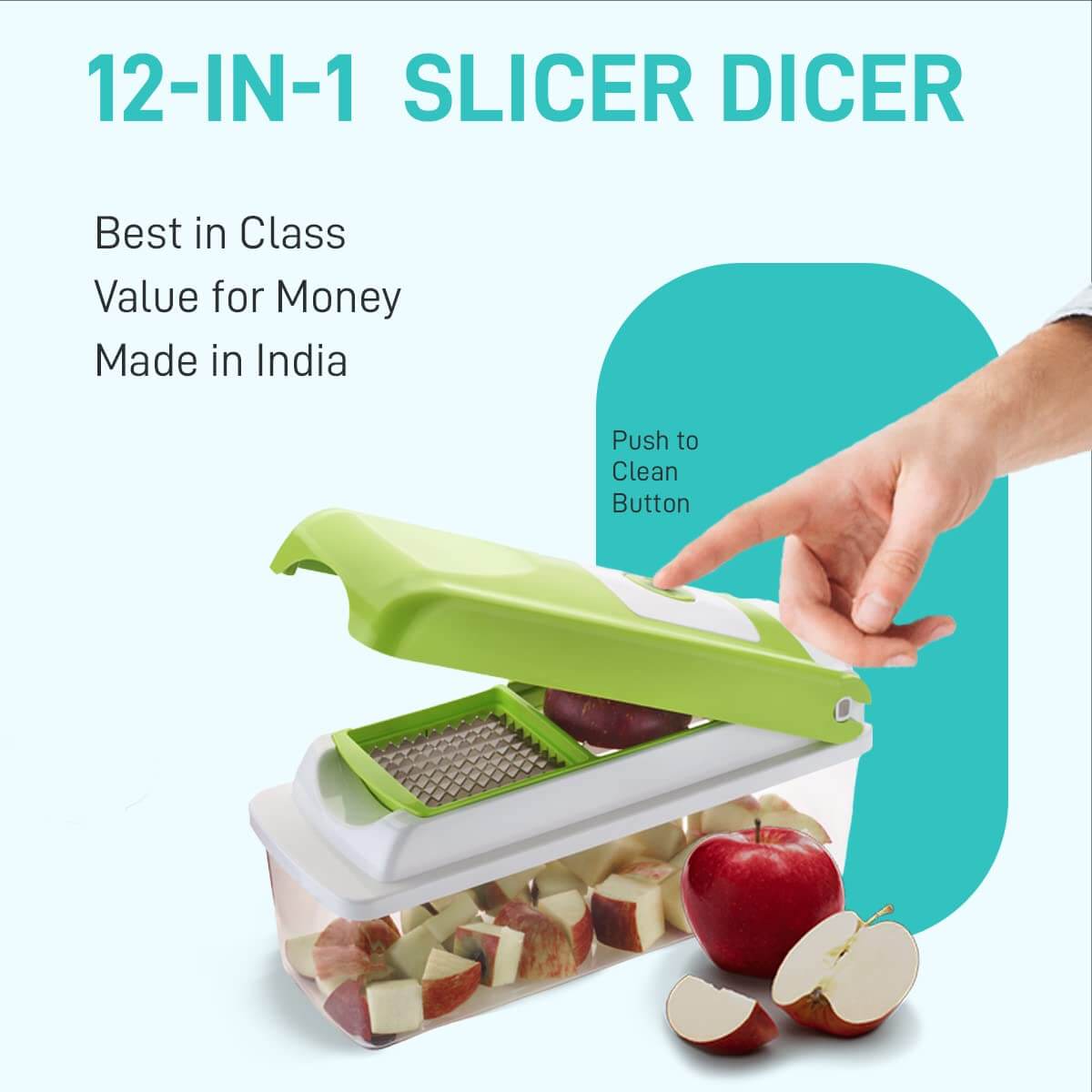 ABS(Body) Vegetable Slice Cutter at Rs 50 in Tulsipur