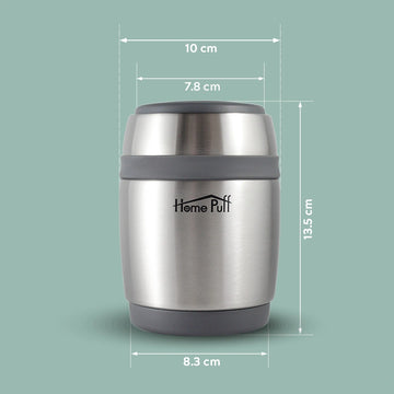 Buy HomePuff Double Wall Vacuum Insulated - Stainless Steel Lunch