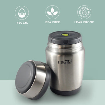 Vacuum Insulated Best Soup Flasks Food Jar 480 ML