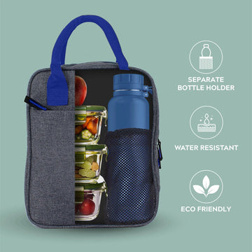 Sleek lunch cheap bag