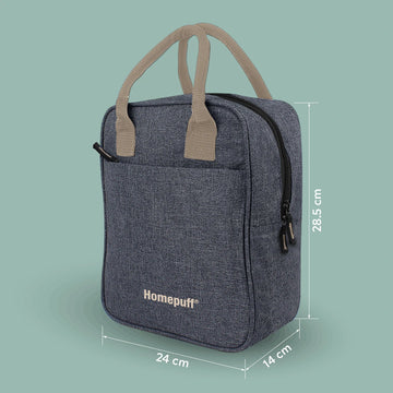 Stylish & High-Quality Beige Insulated Lunch Bag in Premium